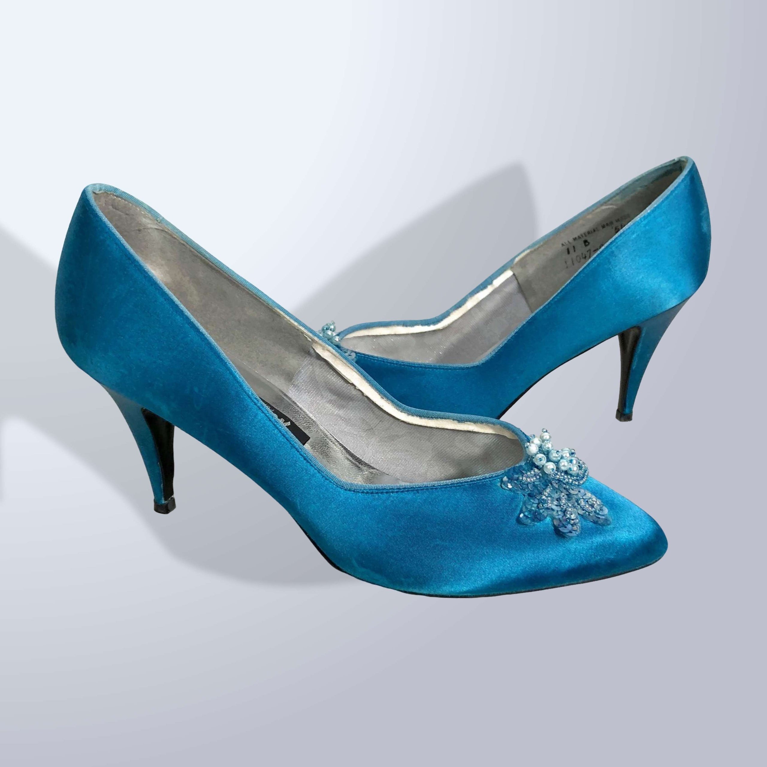 Turquoise pumps shoes on sale
